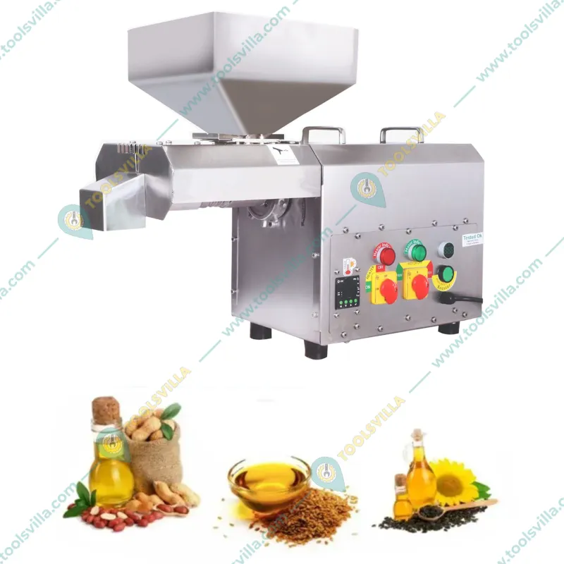 1HP Cold Oil Press Machine, With 8 to 10 Kg/Hr Capacity