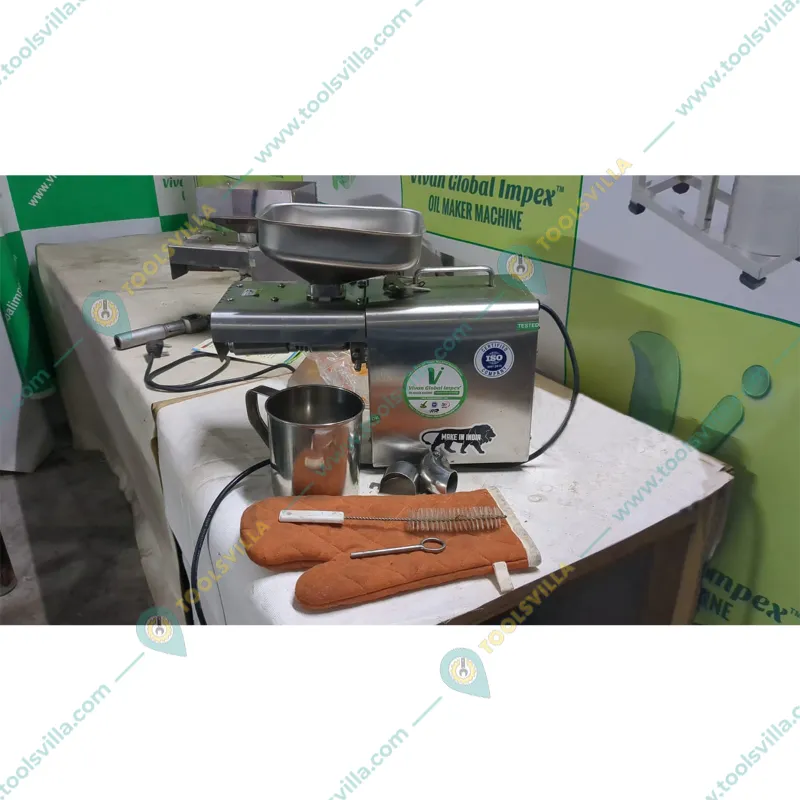 Domestic 0.5 HP Cold Press Oil Extraction Machine, With 4 to 5 Kg/Hr Capacity