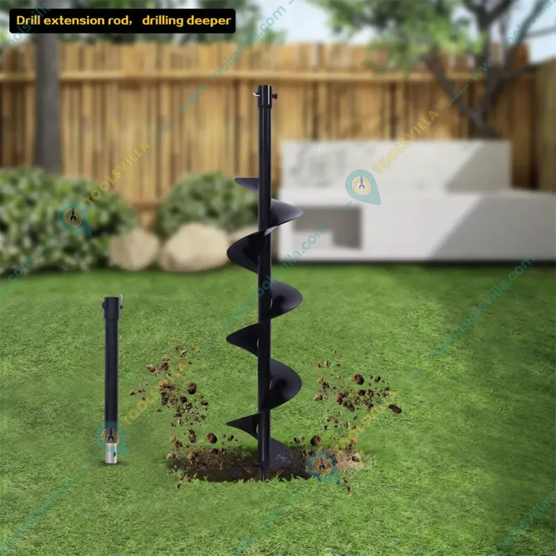 Heavy Duty 30 cm and 100 cm Bit Extension Combo For Earth Auger/ Post Hole Digger