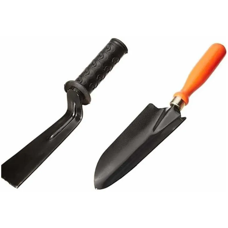 AGT Garden Tools Combo Kit of 3 inch Khurpi and a small Hand Trowel | Used for Small-Scale Gardening Processes(2 Tools)
