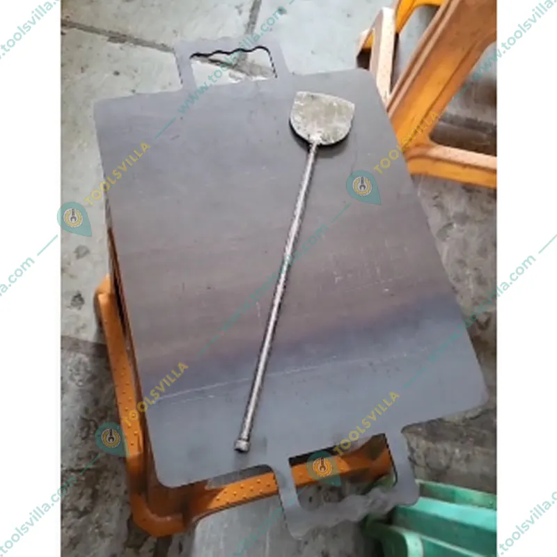 SBWG Combo of Round and Rectangle Iron Tawa with Free Palta for Dosa, Roti 