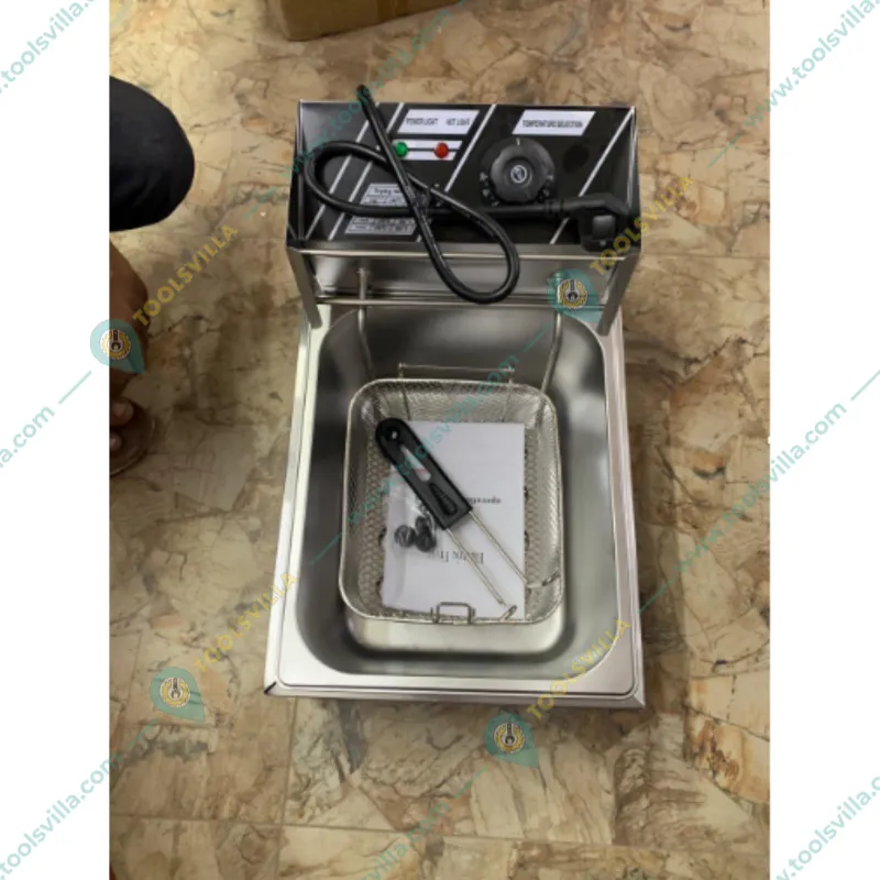 Commercial Electric Deep Fryer Machine 6 Litre for Food Stalls