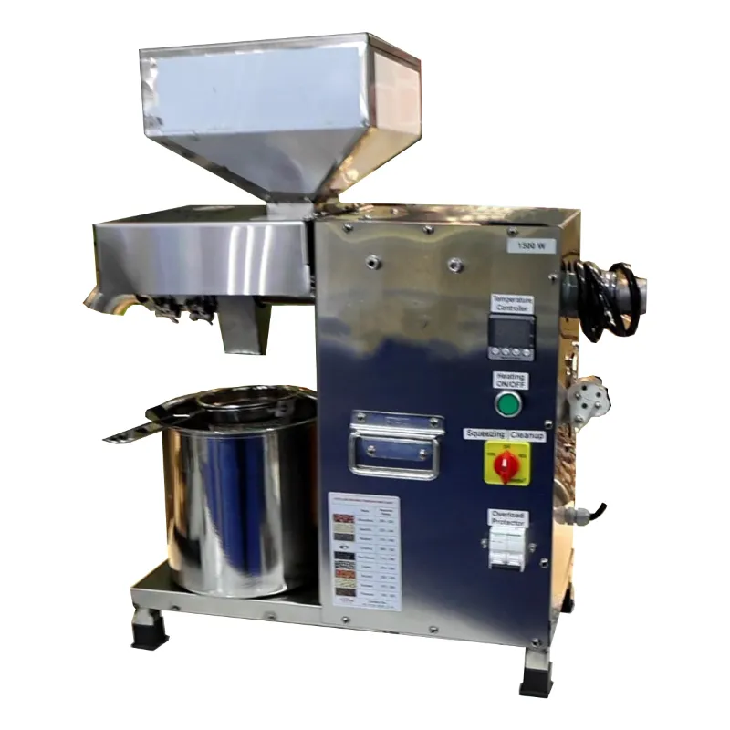Commercial Multi Oil Seeds Press/Expeller Machine 1500W, up to 10kg per hr with Free Accessories 