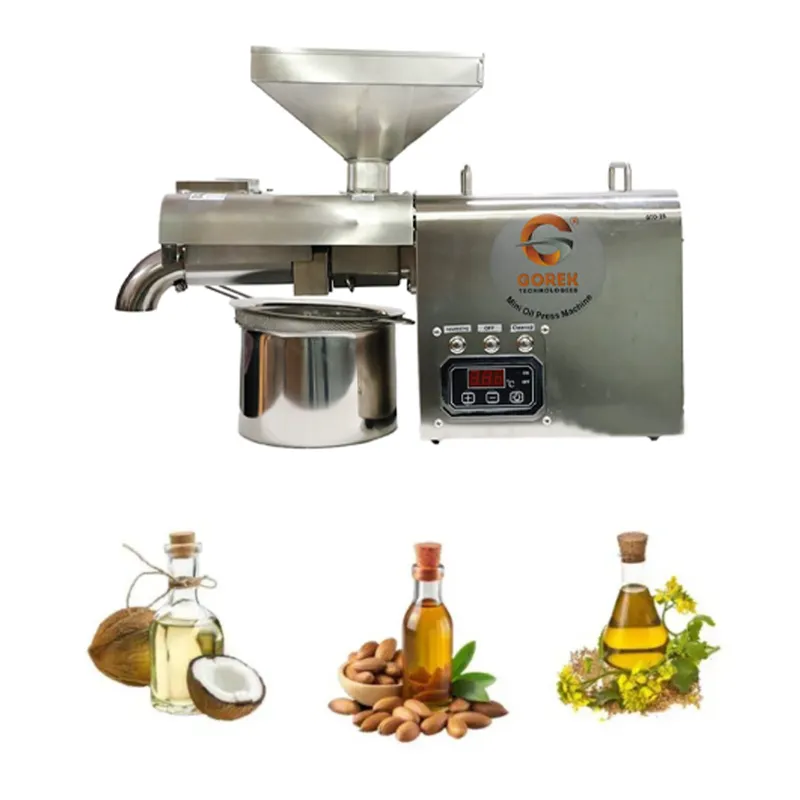 Gorek GTO-25 Cold Oil Press/Expeller Machine 1200W, 8 to 10 Kg/hr With Free Accessories, 1 Year Warranty 