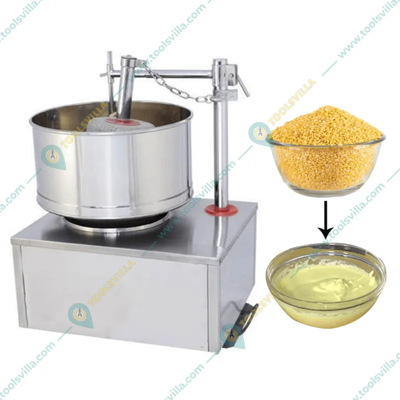 Made in India Commercial Wet Grinder, SS Body, 5 Liters, Without Motor