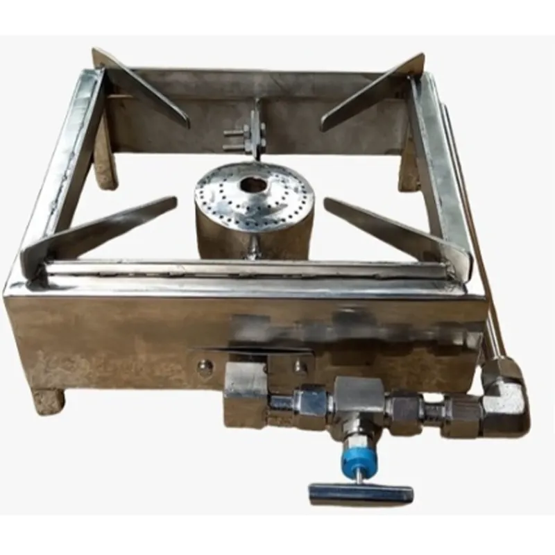 MILK MASTER Single Burner Biogas Stove with 1 Year Warranty