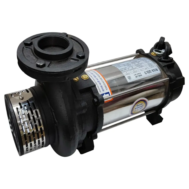 Riva Gold 2 Hp Single Phase Openwell Submersible Pump, Copper Winding, 28m Head, 400 LPM - 1 Year Warranty