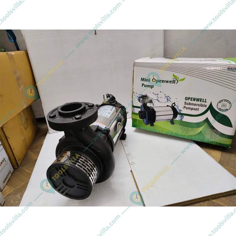 Riva Gold 2 Hp Single Phase Openwell Submersible Pump, Copper Winding, 28m Head, 400 LPM - 1 Year Warranty