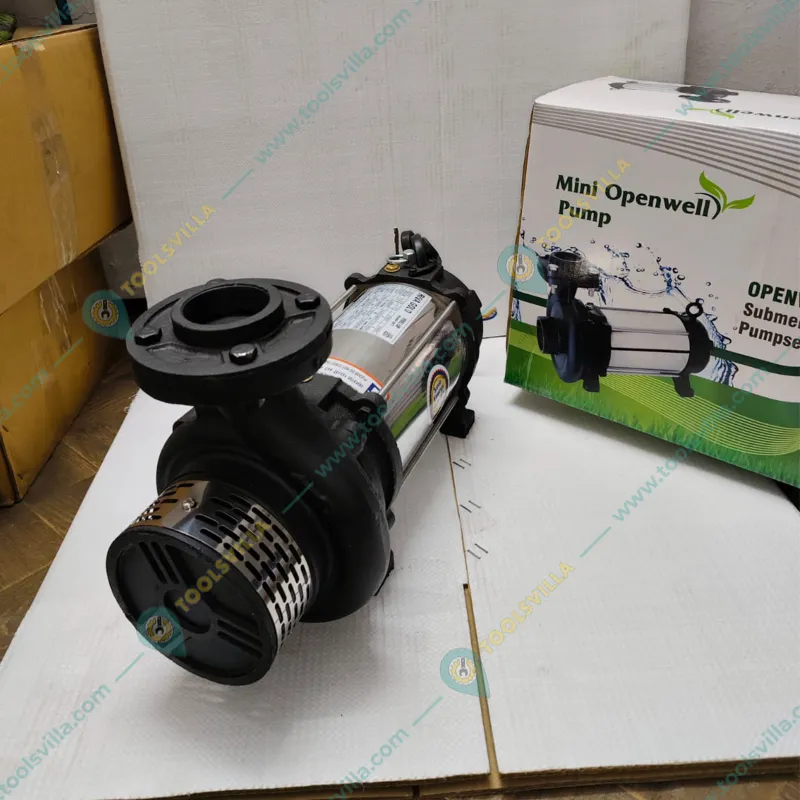 Riva Gold 2 Hp Single Phase Openwell Submersible Pump, Copper Winding, 28m Head, 400 LPM - 1 Year Warranty