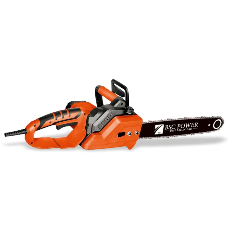 BSC 2200 watt Electric Chainsaw with 22 inch Guide Bar for Cutting Trees, Firewoods