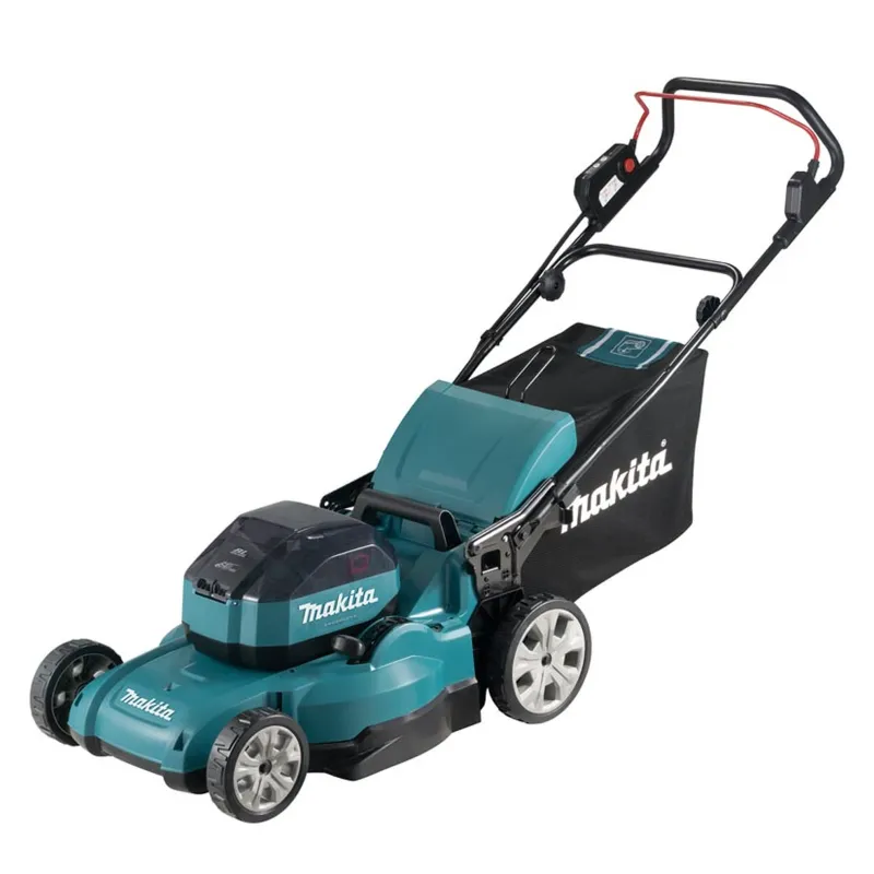 Makita 64V BL, 48cm Cordless 4-in-1 Lawn Mower (With Battery & Charger) | LM001JM101 