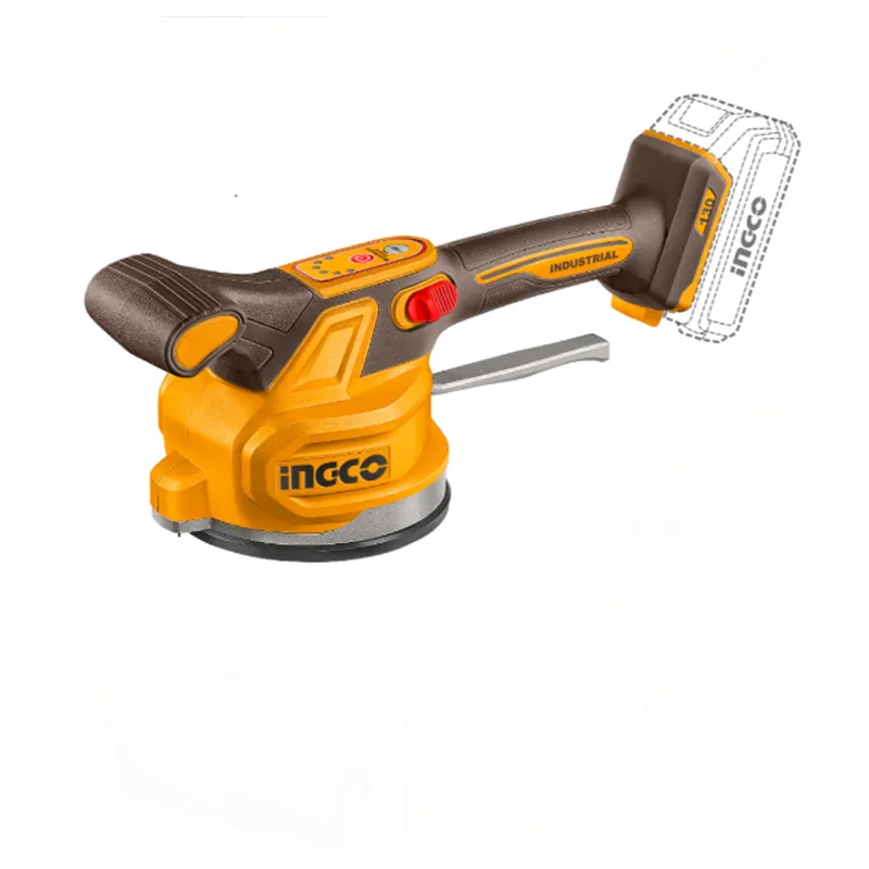 Ingco 20V 60 Kg Suction Capacity Cordless Tile Vibration Machine Without Battery & Charger (CTVLI2001)