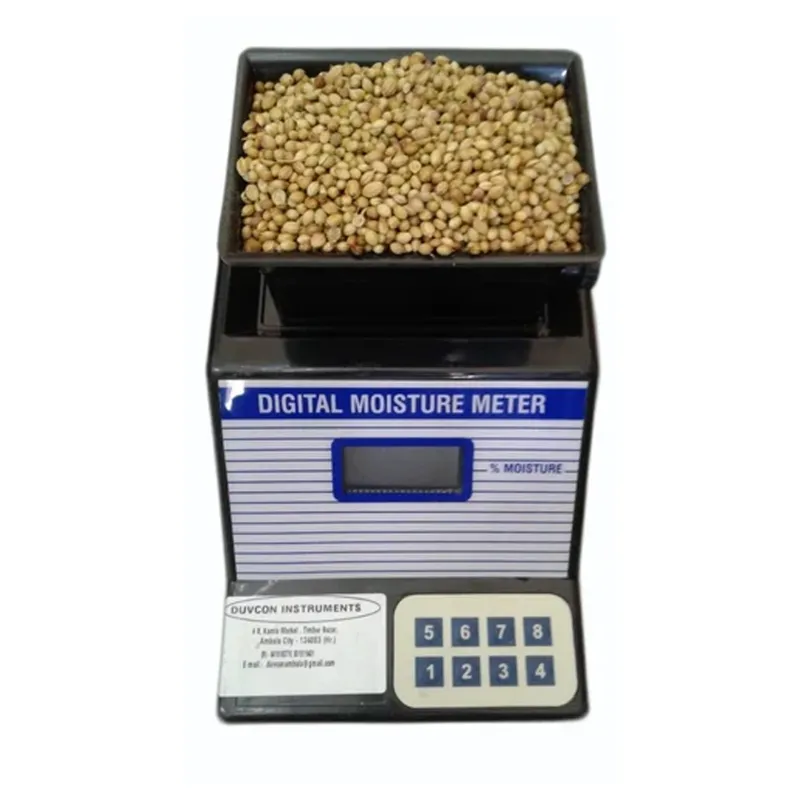 Duvcon Digital Grain Moisture Meter for Coriander | 1 Year Warranty