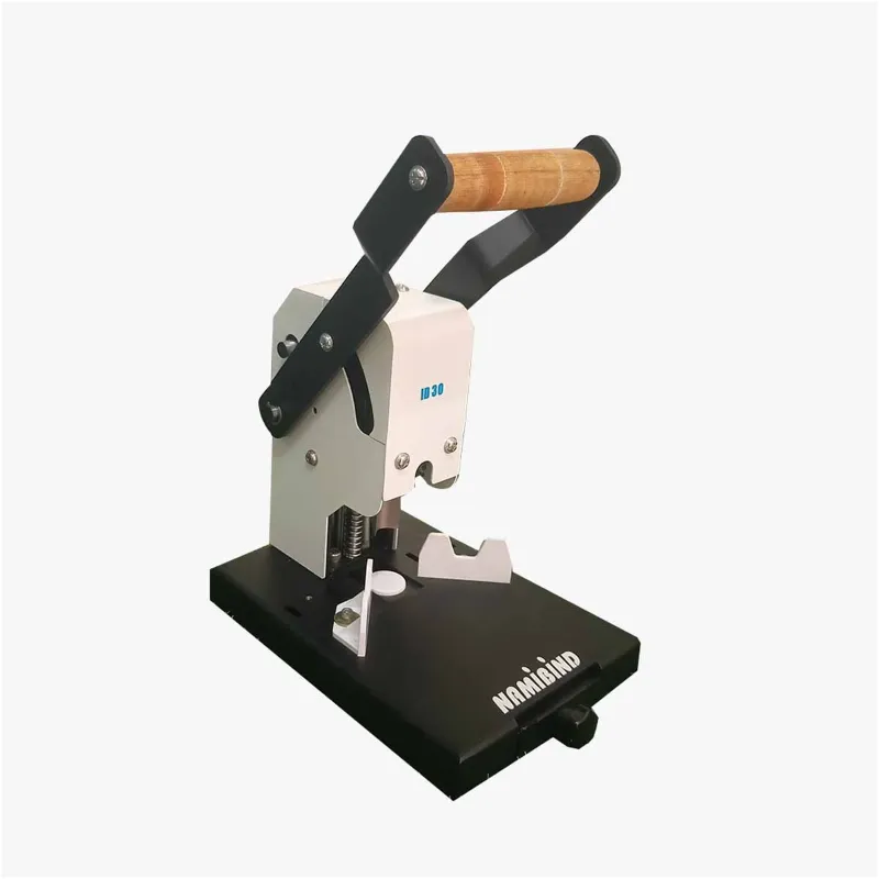 Namibind ID 30 Manual Round Corner Cutter | 30mm Stack Cutting | 300 Sheets (70 GSM) | 8 Cutter Die Options 