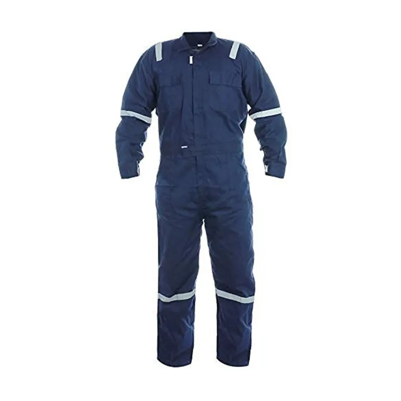 AMS Poly Cotton Boiler Suit and Industrial Work Wear with Reflective Tape(Size-M,Pack-1)