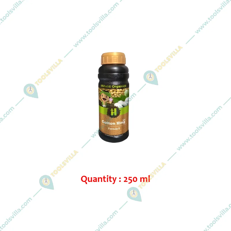 Hifield Cotton King Organic Bio Fertilizer (Growth Promoter for Cotton)(Quantity-250 ml)