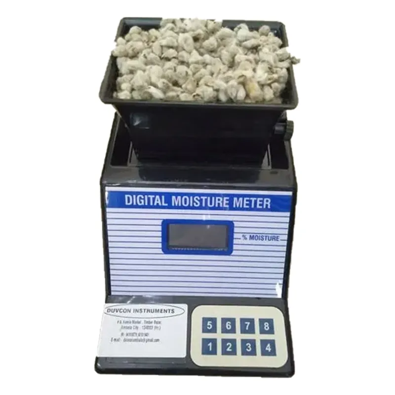 Duvcon Seed Moisture Meter for Cotton Seed | 1 Year Warranty