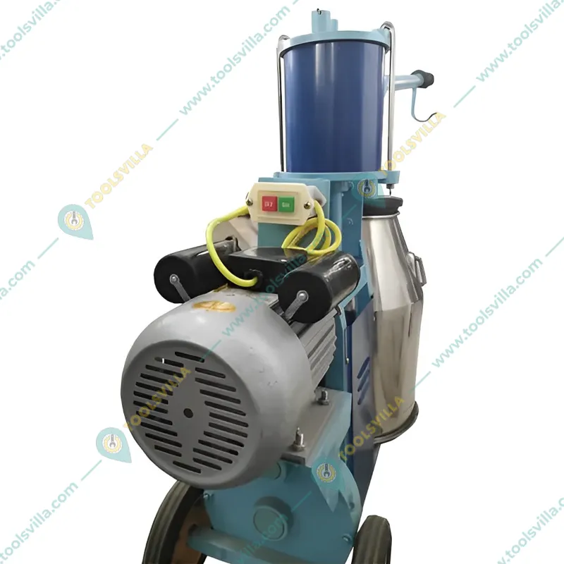 Single Bucket Piston Type Milking Machine with 0.75HP motor