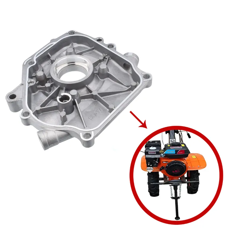 170F Engine Crankcase Cover For 7 HP Petrol Power Tiller 