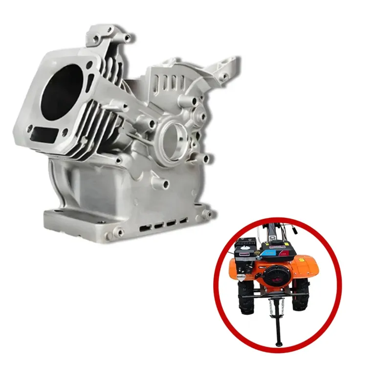 170F Engine Crankcase for 7 HP Petrol Power Tiller, 170F - 019