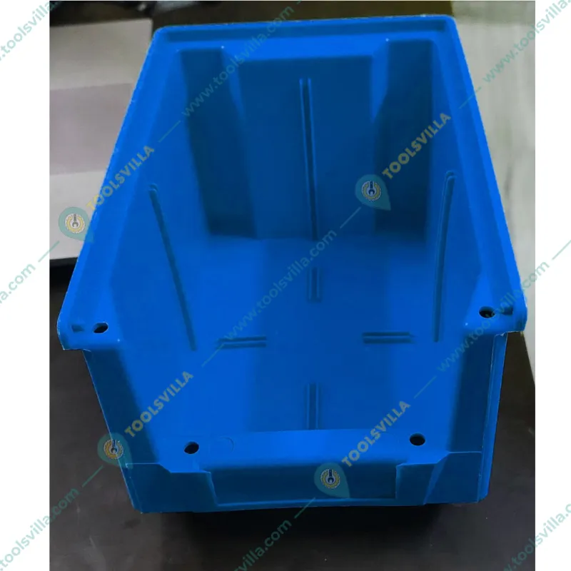 Global Star 230x150x120 mm HDPE Crate-25 Blue Storage Bins (Pack of 21)