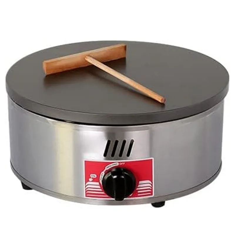  Electric Crepe Maker Machine, 40cm Non-Stick Tawa, Temperature Control Feature