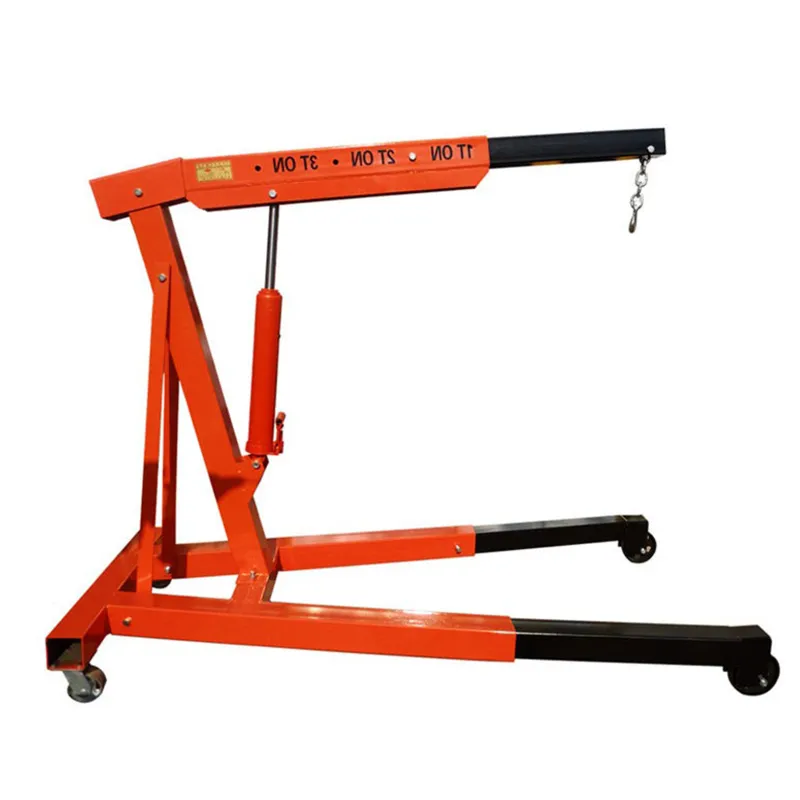 Crossbee 3 Ton Capacity Hydraulic Floor/Engine Crane/Hoist with 2500 mm Max. lifting Height