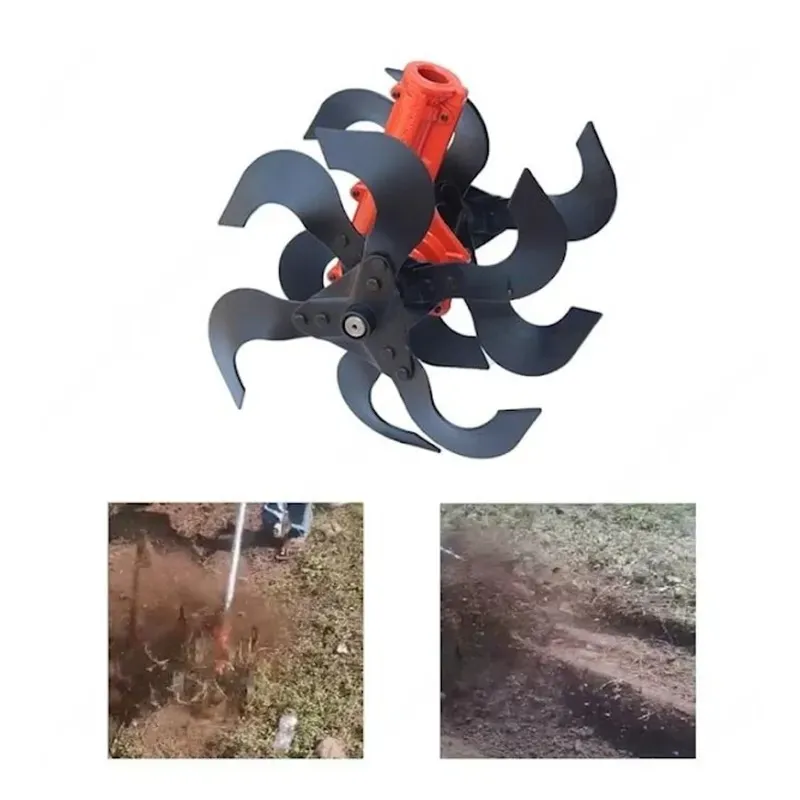 Heavy Duty 15 Inch Ditcher Attachment for Brush Cutter With 28 mm Shaft