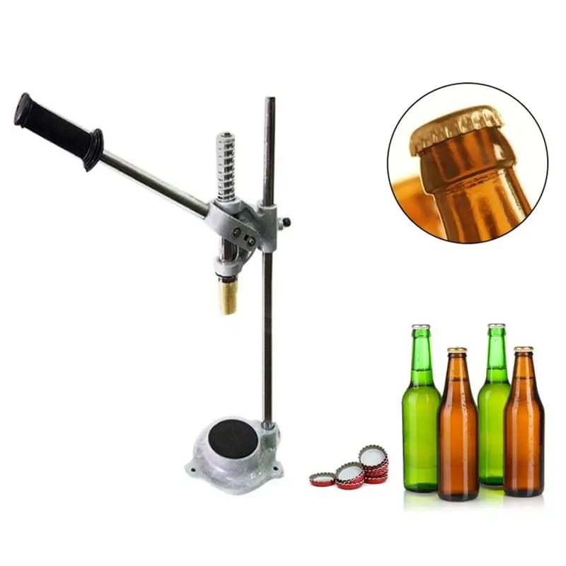 Premium Quality 330 mm Manual Crown Capping Machine for Bottle Sealer Hand Corking Machine