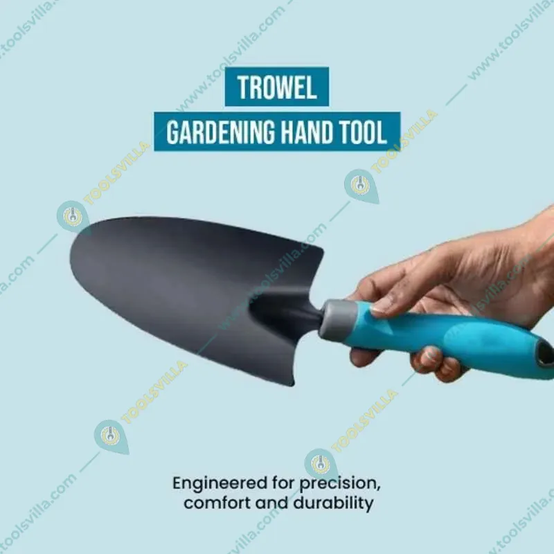 Jaiveer Set of 3 Handy Garden Tools - Cultivator, Weeder and Trowel | Used for Effective Gardening