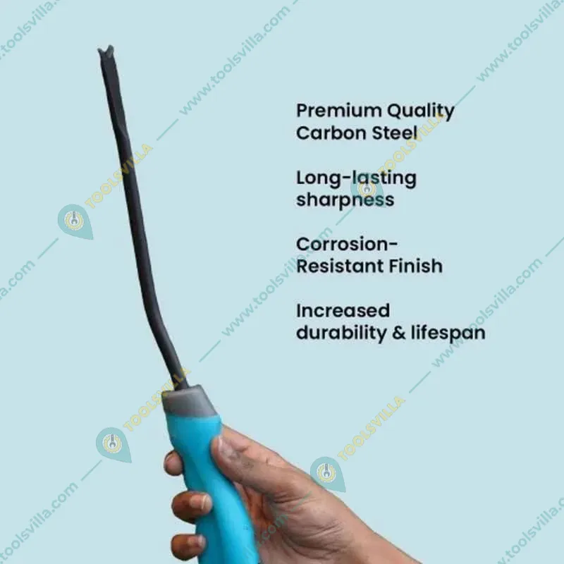 Jaiveer Set of 3 Handy Garden Tools - Cultivator, Weeder and Trowel | Used for Effective Gardening