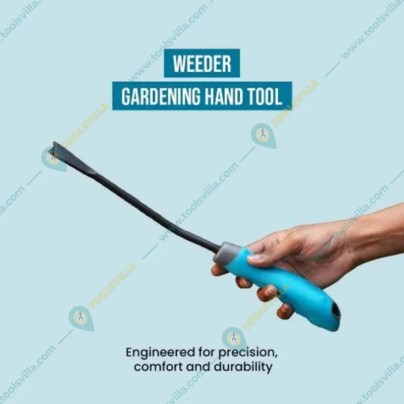 Jaiveer Set of 3 Handy Garden Tools - Cultivator, Weeder and Trowel | Used for Effective Gardening
