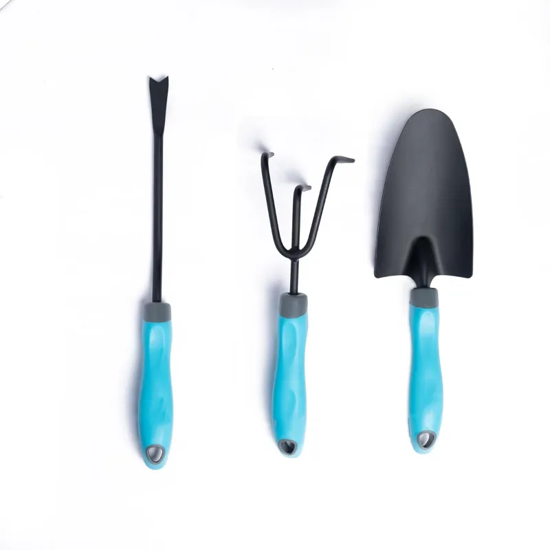 Jaiveer Set of 3 Handy Garden Tools - Cultivator, Weeder and Trowel | Used for Effective Gardening
