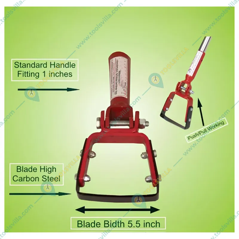 Multi Purpose Culti-Weeder and Stirrup Hoe for Weed Removal and Soil Cultivation