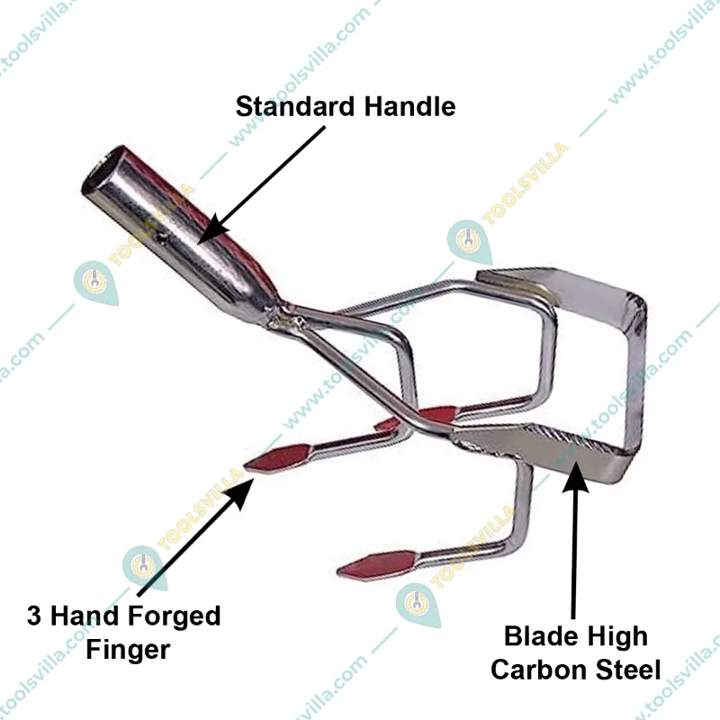 Multi Purpose Culti-Weeder and Stirrup Hoe for Weed Removal and Soil Cultivation