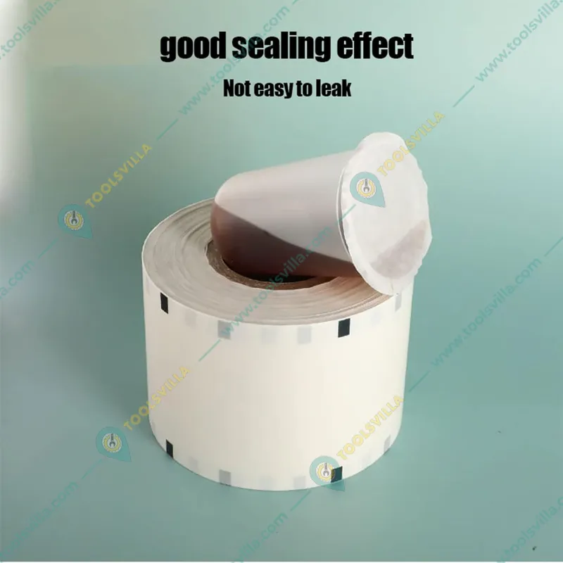 30 to 123mm Cup Size 200pcs Cup Sealer Film, 50 meter Roll Size for Cold Coffee, Juicer and Restaurant Cups