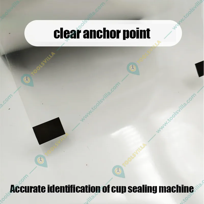 30 to 123mm Cup Size 200pcs Cup Sealer Film, 50 meter Roll Size for Cold Coffee, Juicer and Restaurant Cups