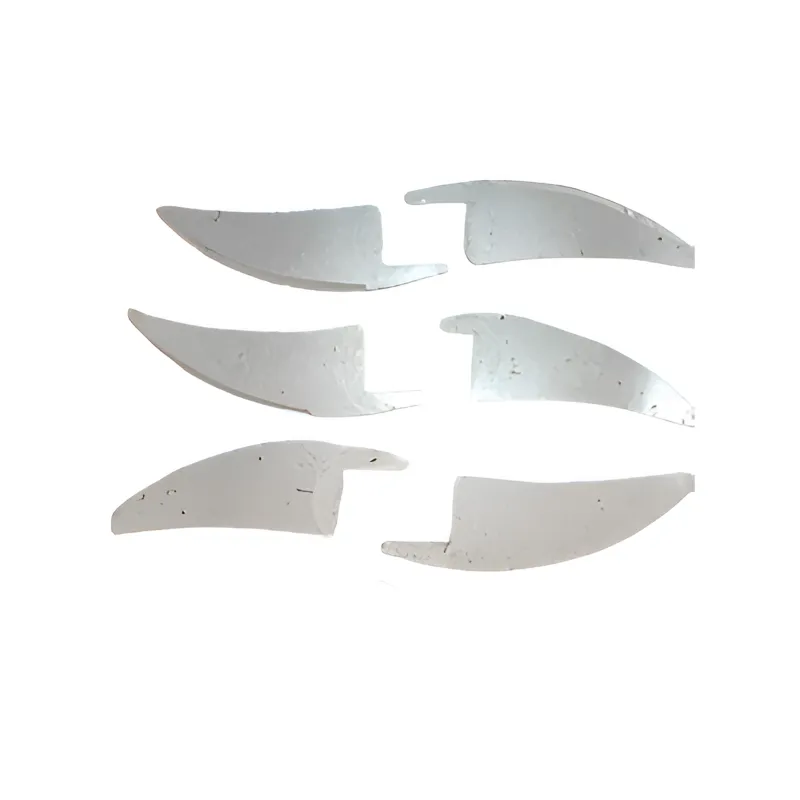 Pack of 6 Pcs Stainless Steel Cutting Blade for Semi-Automatic Coconut Copra Cutting Machine with 1 HP Motor