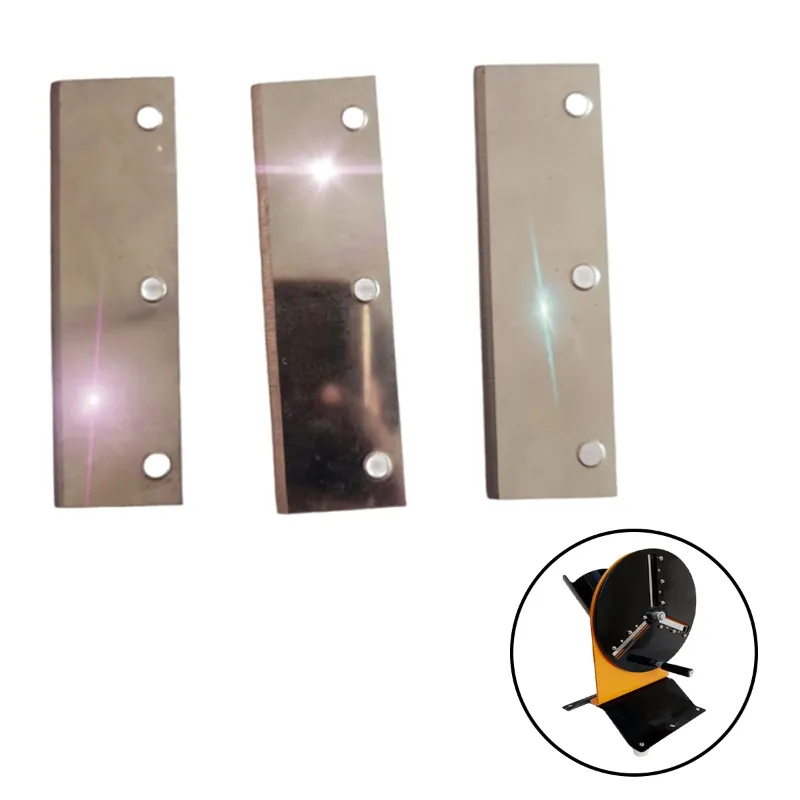 Stainless Steel Blades for Premium Quality M.S Body Hand Operated Vegetable Slicer, 3 Blades