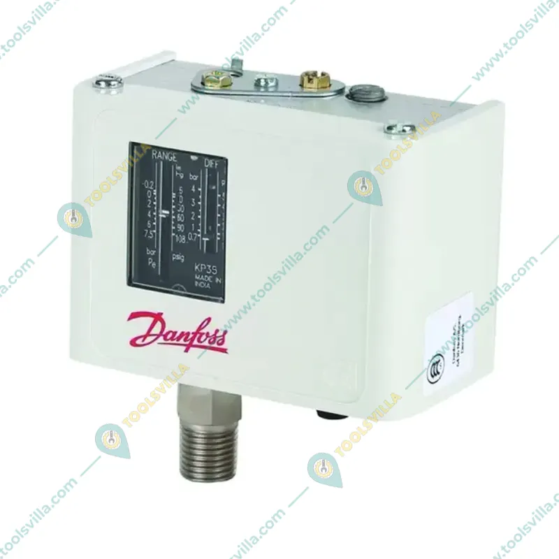 DANFOSS KP35 Pressure Switch for Pressure Booster Pump, 17 Bar Max. Pressure