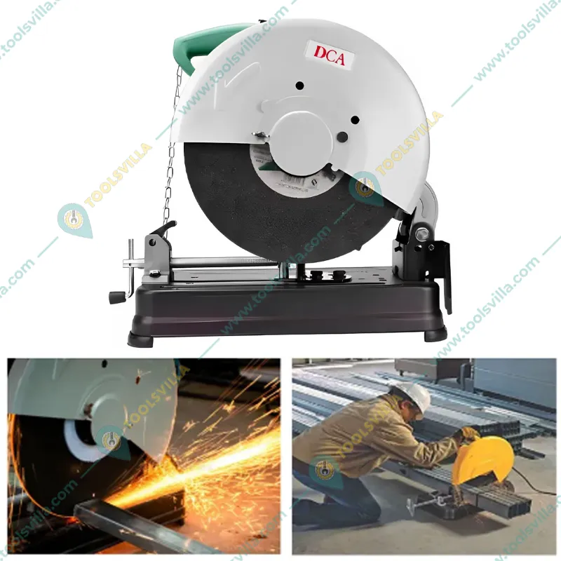 DCA 355 mm (14 Inch) 2200 Watt cut-off machine, 3800 RPM (AJG04-355s)