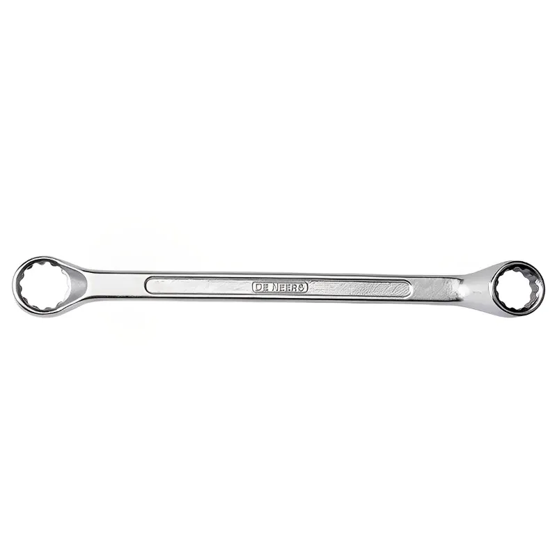 DE NEERS 14x15 mm Bi-Hexagon Shallow Offset Ring Spanner - Pack of 8