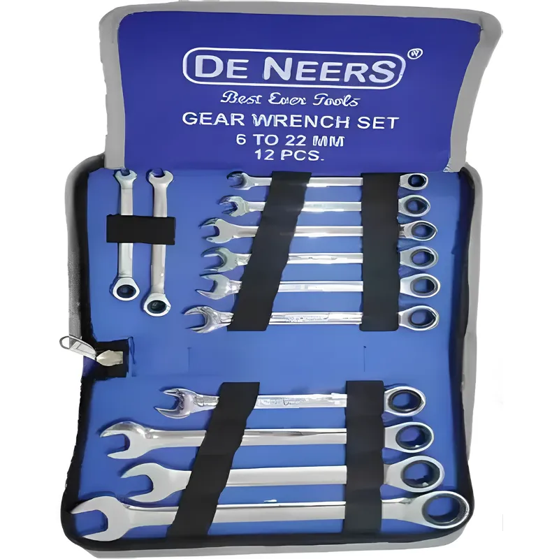 DE NEERS Gear Wrench Sets (GW-12M)