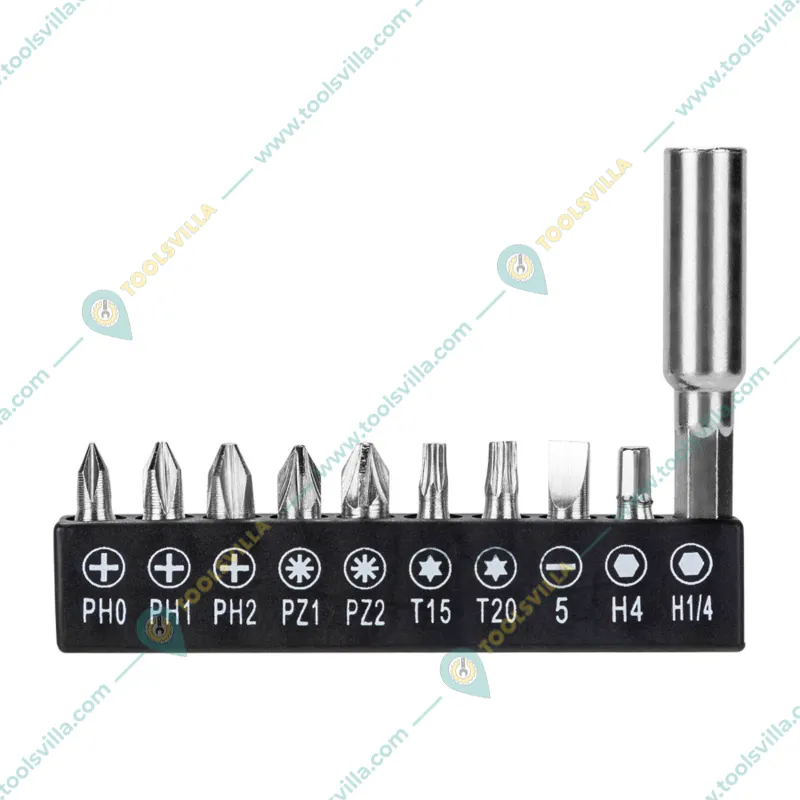 Deli 1/4 Inch 3.6V Lithium-Ion Cordless Screwdriver with Accessories (DL-DP04-E2B1)