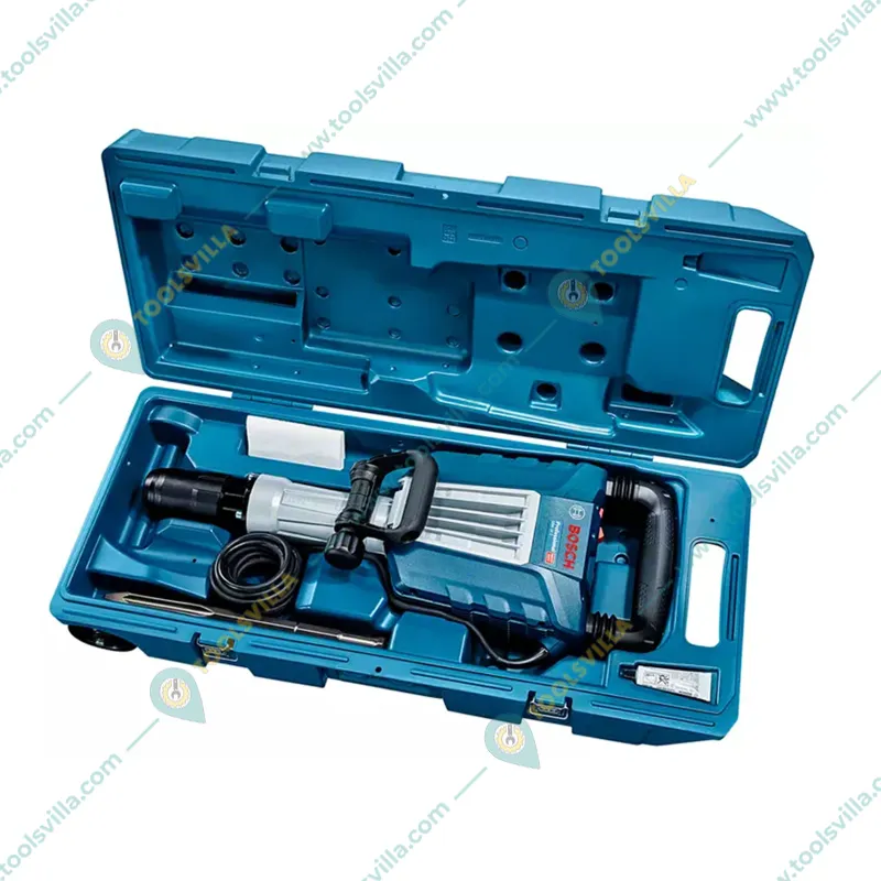 Bosch 15 Kg Demolition Hammer, 1750 W & 1900 BPM Impact Rate (GSH 14 C)
