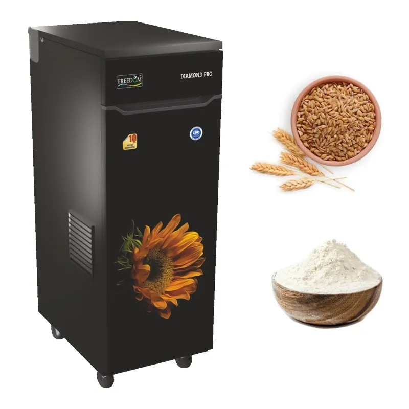 FREEDOM Diamond Pro Sunflower 1 HP Flour Mill/Atta Chakki/ With 10 Years Warranty on Motor