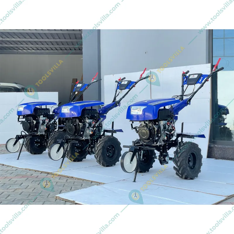 SINGH POWER SP 1800 DE, 418 CC Self Start Diesel Power Tiller With 12 HP KAMA Engine 