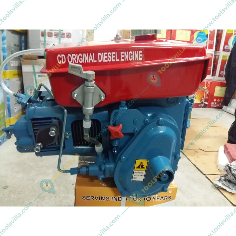 Heavy Duty 3 Inch 4 HP Diesel Engine Water Pump With Trolley