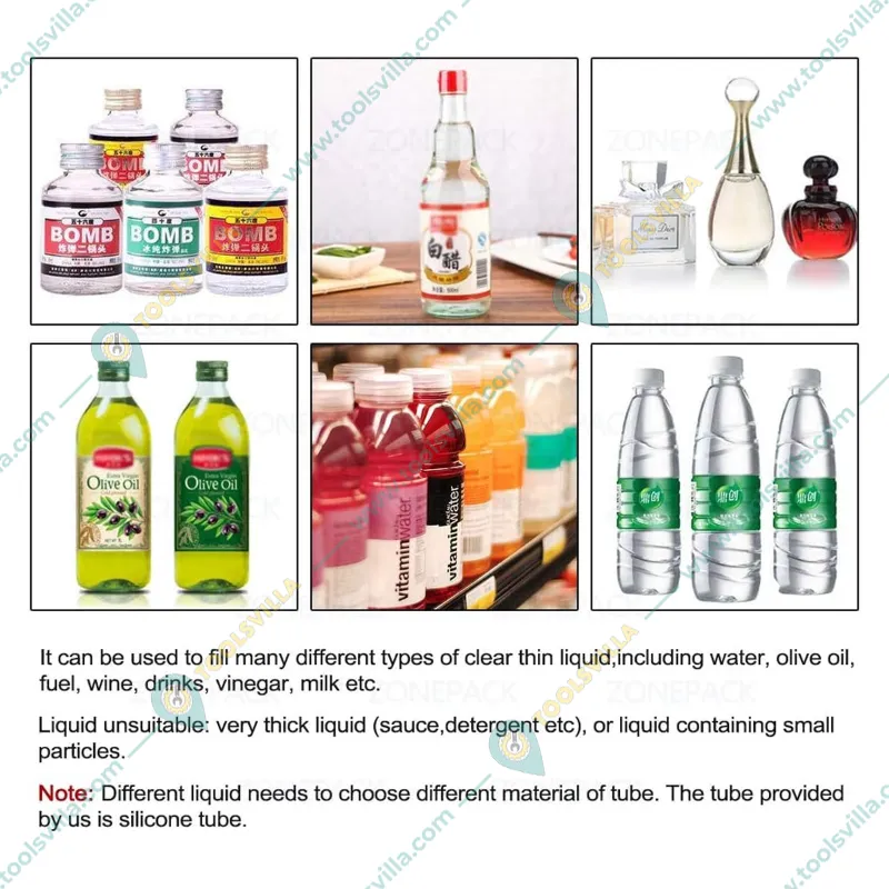 GFK-160 2ml to 3500ml Liquid Filling Machine for Low Viscosity Oil, Milk, Juice Filling Machine