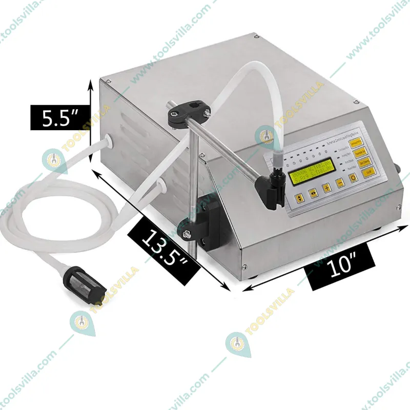 GFK-160 2ml to 3500ml Liquid Filling Machine for Low Viscosity Oil, Milk, Juice Filling Machine
